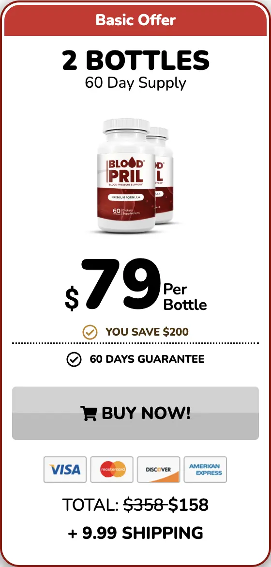 BloodPril one bottle